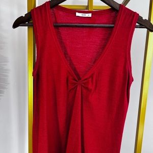 Red Prada Sleeveless T-Shirt